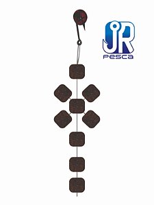 Manhoso cruzado 9mm JR Pesca